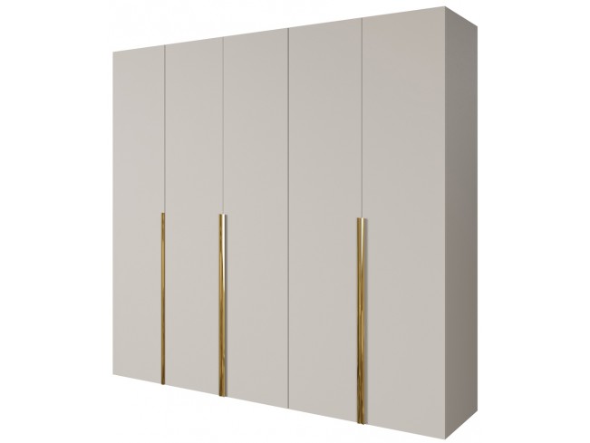 Szafa modułowa Alba 250 5D kaszmir uchwyt złoty