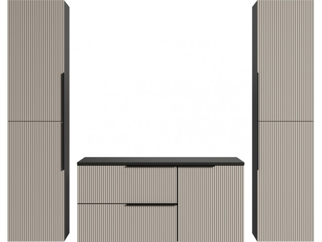 Łazienka Kler 100 5 antracyt/kaszmir - widok ogólny