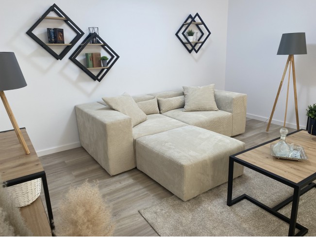 Narożnik modułowy Lenn XL top sztruks 20
