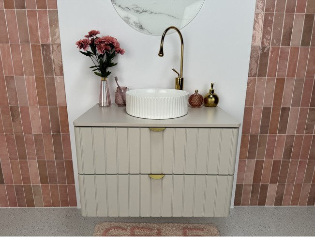 Szafka łazienkowa Doni kaszmir wisząca 80cm