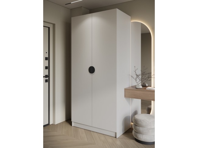 Szafa uchylna Kami kaszmir uchwyt czarny 100 cm