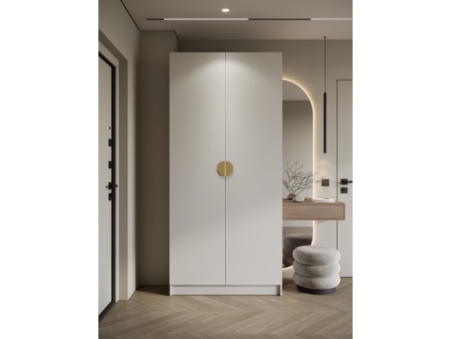 Szafa uchylna Kami kaszmir uchwyt złoty 100 cm