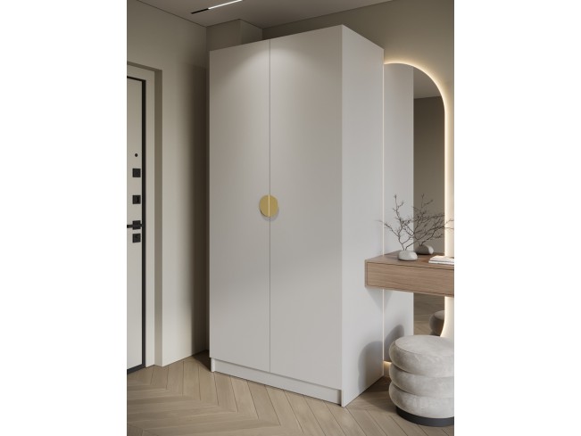 Szafa uchylna Kami kaszmir uchwyt złoty 100 cm