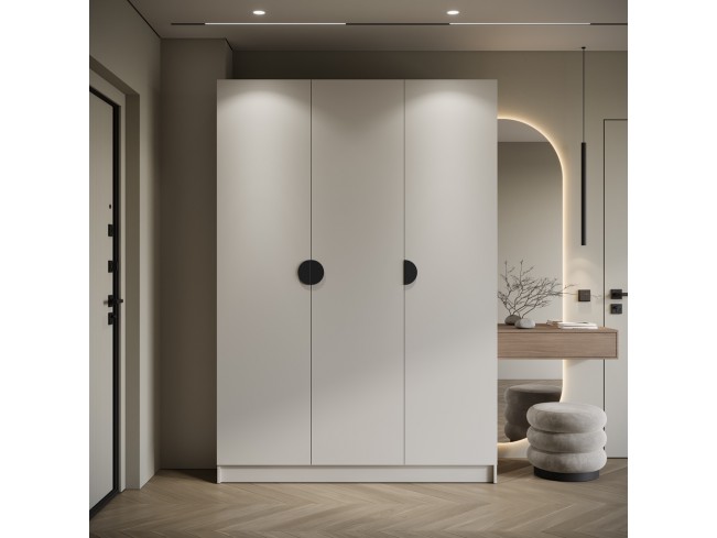 Szafa uchylna Kami kaszmir uchwyt czarny 150 cm