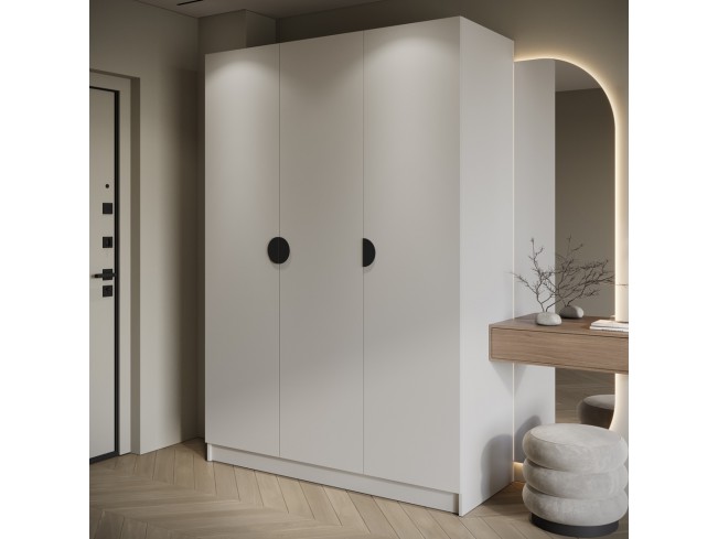 Szafa uchylna Kami kaszmir uchwyt czarny 150 cm