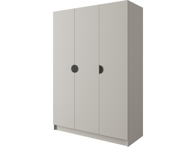 Szafa Kami 150 kaszmir czarny uchwyt - widok ogólny