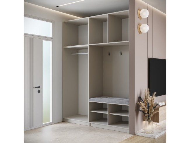 Szafa garderoba Shei 2 180 kaszmir