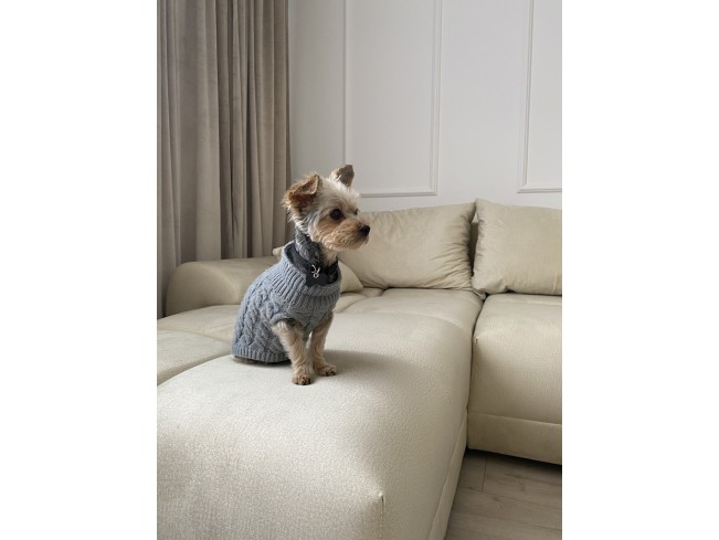 Narożnik Bego U z funkcją spania welur Monolith 04 beżowy