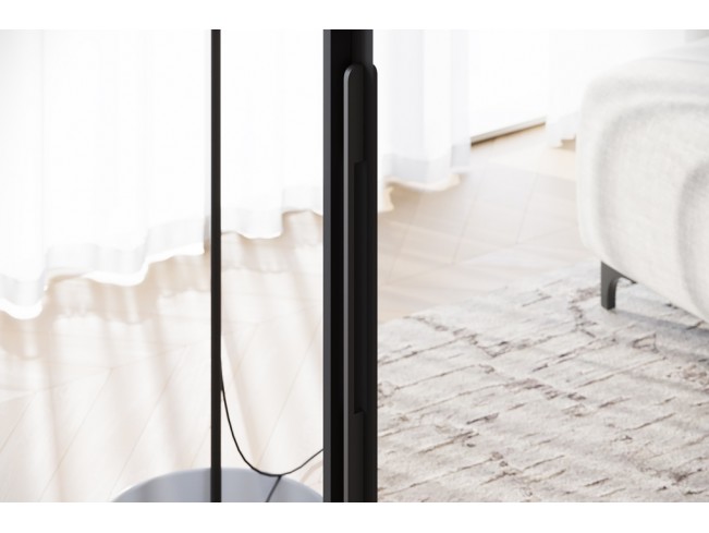 Szafa przesuwna Onli czarna uchwyt czarny 120 cm