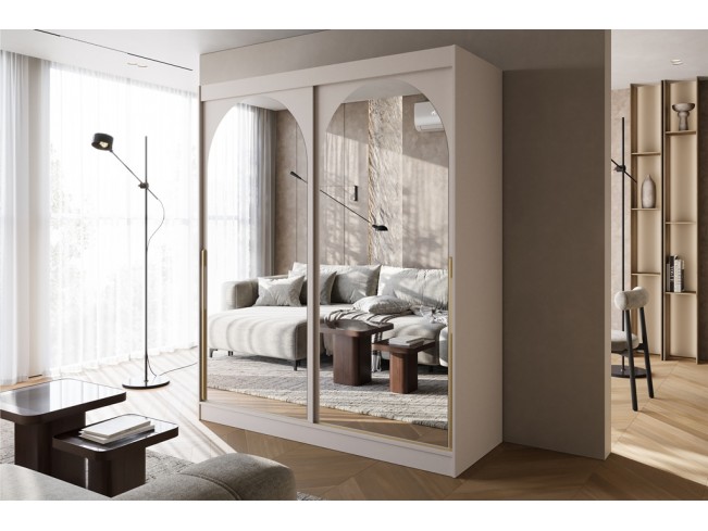 Szafa przesuwna Onli kaszmir uchwyt złoty 180 cm