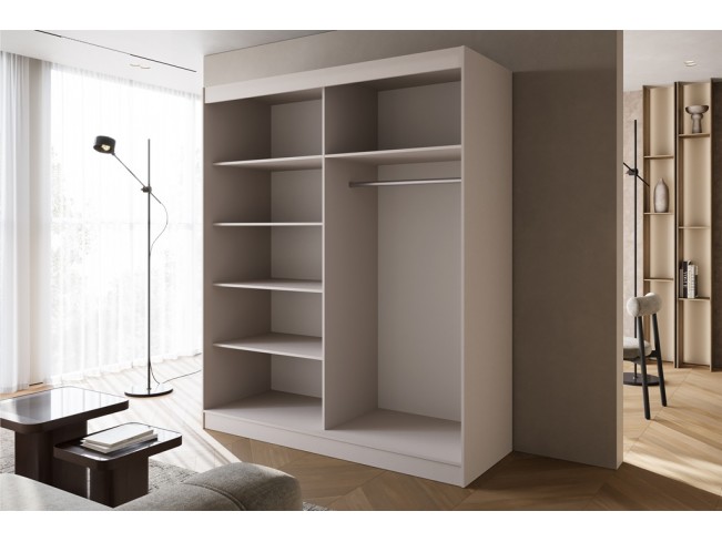 Szafa przesuwna Onli kaszmir uchwyt złoty 180 cm