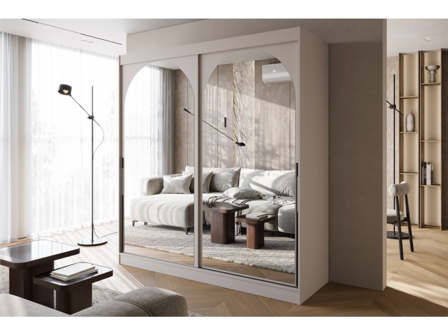 Szafa przesuwna Onli kaszmir uchwyt czarny 200 cm