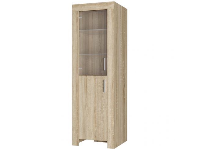 Witryna Lona lewa sonoma 60 cm - widok ogólny