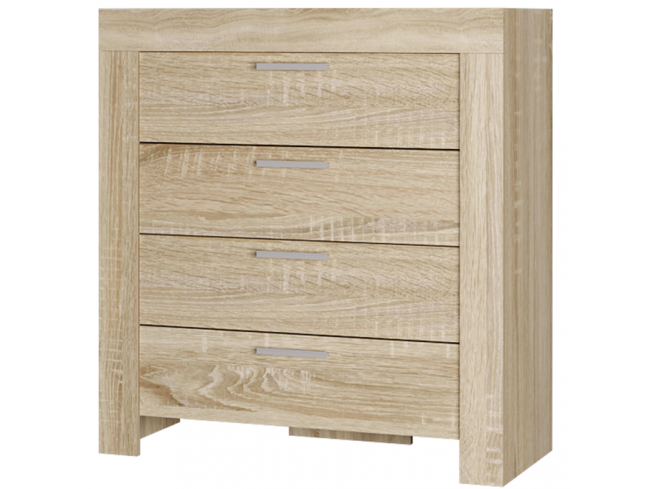Komoda Lona sonoma 100 cm - widok ogólny