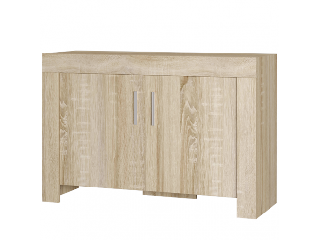 Komoda Lona 2 sonoma 120 cm - widok ogólny