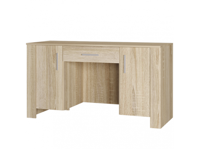 Biurko Lona sonoma 140 cm - widok ogólny