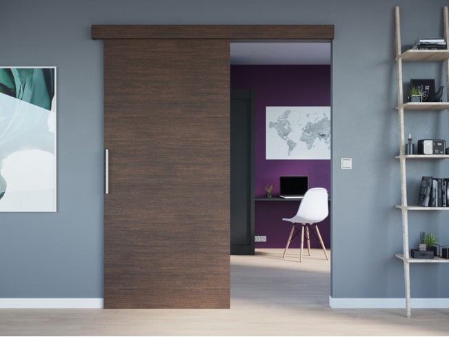 Drzwi przesuwne WERO 96cm choco