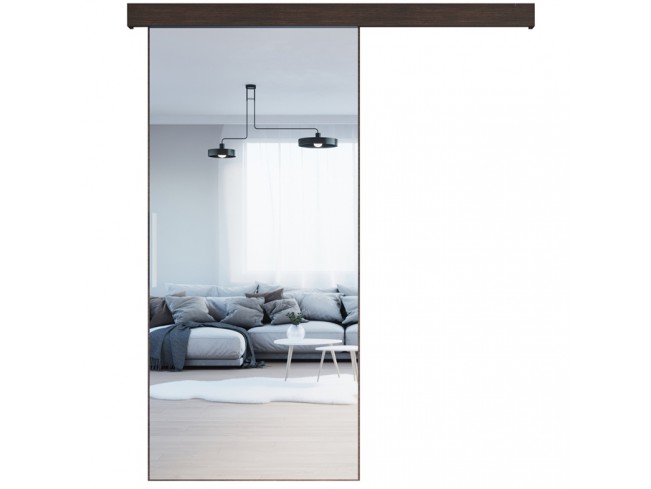 Drzwi przesuwne Wero 1 choco 96cm - widok frontu