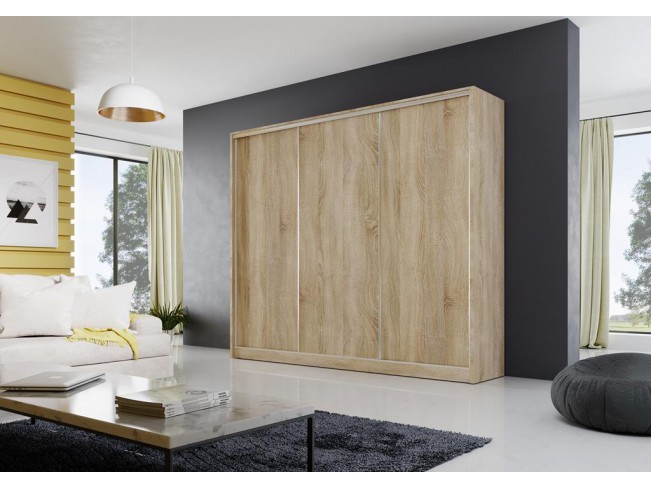 Szafa przesuwna Meblo sonoma 250 cm