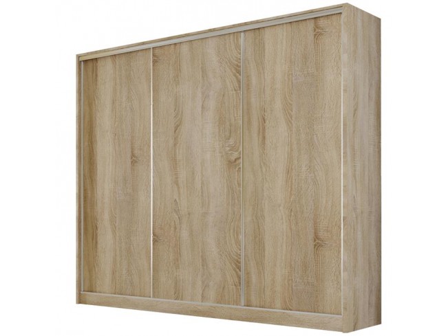 Szafa przesuwna Meblo sonoma 250 cm - widok z przodu
