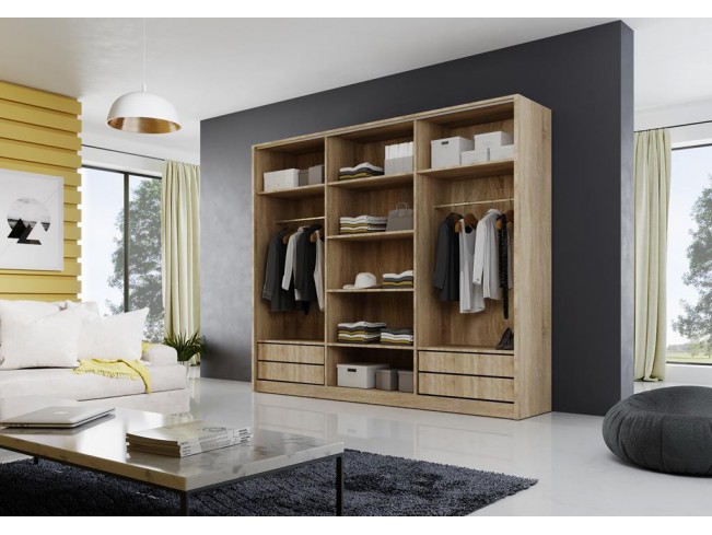 Szafa przesuwna Meblo sonoma 250 cm