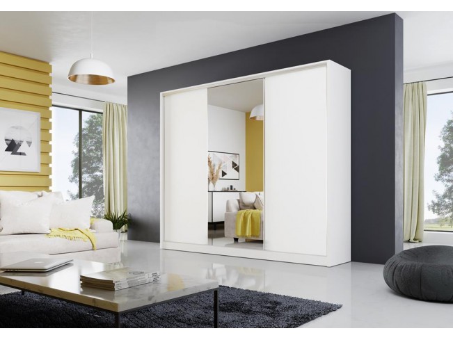 Szafa przesuwna Meblo 1 biały mat 250 cm