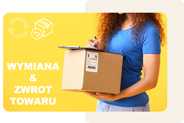 Ilustracja przedstawiająca proces zwrotu towaru w Meblify – szybki i prosty zwrot